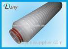 High Efficiency 20" PP Pleated 0.45 Micron Filter Cartridge For Plating Solutions
