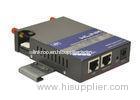 100Mbps high speed DIN Rail Router , M2M 4G LTE Wireless Router with two ethernet port