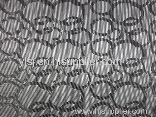 different pattern weave vinyl mesh cloth