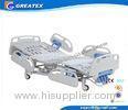 Manual Type Five Crank ICU hospital Beds with Fold Away Side Rail Height adjustment