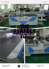 All rigid flat media Wood panel best uv flatbed printer price large 8color UV Flatbed Printer