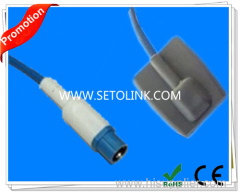 TPU Material Good Quality Reusable Finger Tip SPO2 Sensor