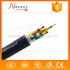 15/24KV rubber insulated and sheath high voltage flexible cable