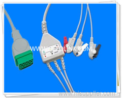 GE Marquette ECG Cable Leads