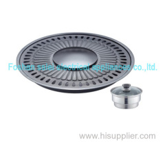 Infrared electric ceramic cooker with integrated instant boiling and roasting pot