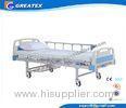 Durable Power Coated Steel Protable hospital adjustable beds for home with drainage hooks