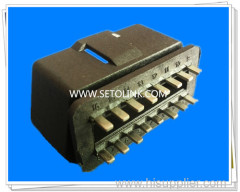 12V OBDII 16Pin Male Connector Core