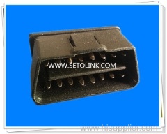 12V OBDII 16Pin Male Connector Core