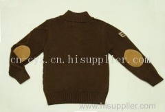 2015 Boys' Fashionable Placket Turtleneck Sweaters New Style Jumpers