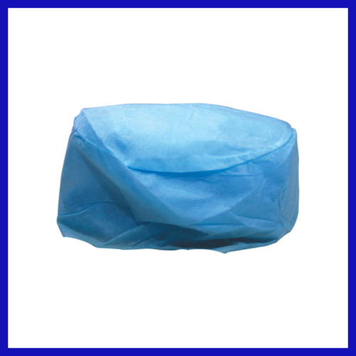 disposalbe cap doctor blue with elastic