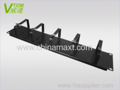 2U Metal Cable Wiring Block with 5 metal rings
