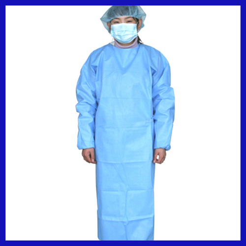 SMS disposable surgical gown blue