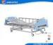 Double Rocker Manual medical adjustable bed with Aluminum alloy handrail for Clinic