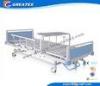 Home care hospital beds With Dinning Table , ABS , Metal Hospital Equipment bed