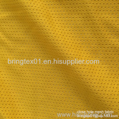 poly mesh fabric sportswear lining