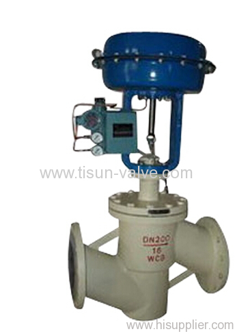 single seat pneumatic fluorine lining valve