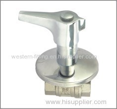 Brass Ball Valve Zinc Alloy Handwgeel Brass Decorate