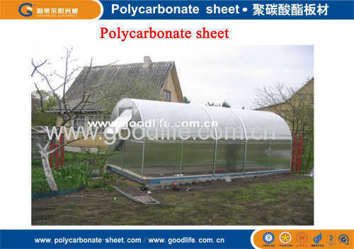polycarbonate sheet for plants hollow sheet soild sheet