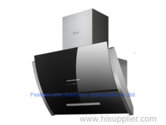 Tempered glass panel 900mm range hood