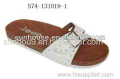 leather slippers for men Men Leather Slippers