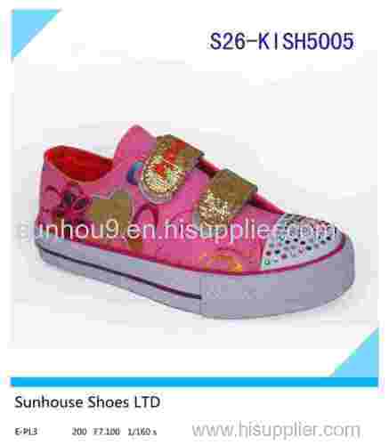 canvas shoes for girls Girl Vulcanized Canvas Shoes