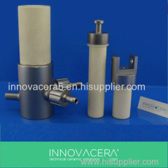 alumina ceramic pipe/piston/for pharmaceutical pump