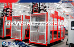 Safety cage hoist Construction Sky Lift crane hoist with 4T capacity