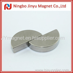 Half round ndfeb n35 neodymium magnet for sale
