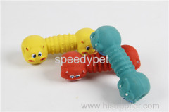 Fashion design of latex toys with squeaker pet sex toy for dog