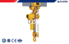 1 - 5 Ton Electric Wire Rope Hoist Extensive Application Construction