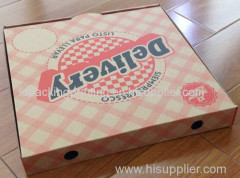 Eco-friendly Customized Recycle Kraft Pizza Boxes