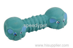 Fashion design of latex toys with squeaker pet sex toy for dog