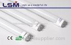 AL / PC Milky Clear Wave Cover AC100 - 240V 18W LED tube CE ERP 100LM/W 4ft
