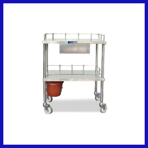 Stainless steel hospital medical trolley furniture