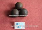 Power Station Forged Grinding Steel Ball B2 D40mm High Surface Heardness 61hrc - 63hrc