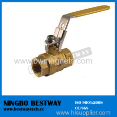 High Quality Lead Free brass Lockable ball valve with Locking handle