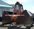 High Performance Motor Electro Hydraulic Grabs / Clamshell Grab for Loading Bulk Materials 28 Ton