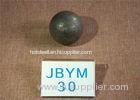 High Impact Value Forged Grinding Media Steel Balls / Hot Rolling Steel Ball 30mm