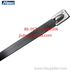 pvc/epoxy coated stainless steel cable tes