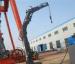 Customized Ship Marine Telescopic Boom Crane / Hydraulic Crane High Performance