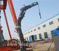 Customized Ship Marine Telescopic Boom Crane / Hydraulic Crane High Performance