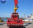 Red Hydraulic Drive Clamshell Grab Bucket for Excavator or Crane Handling Rock and Scrap 1.6m