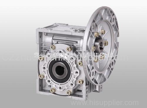 RV Aluminum Alloy Worm Gear Reducer With Small Gear Motor And Extension Shaft