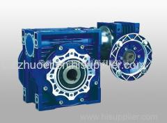 WP Series Worm Gear Gearbox WPS80 Solid Shaft Foot Mounted Speed Reducers