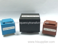 CE ROHS UL VDE approved PCB mounted encapsulated power transformer PCB mounted potted transformer