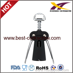 Plastic and zinc alloy corkscrew