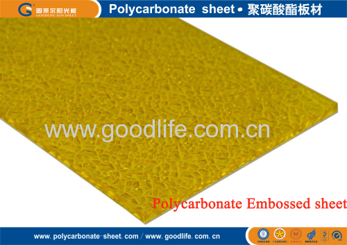 diamond embossed sheet polycarbonate sheet