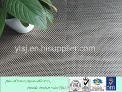 2017 PVC Woven Flooring Tile Backed With Hard PVC Mat