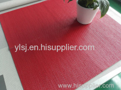 Plain Wire High Grade PVC Woven Vinyl Decoration Flooring Tile