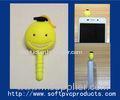 Lovely Rubber Phone Decoration Accessories Cartoon pvc phone dust plug , earphone dust jack plug